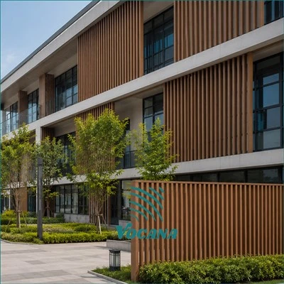 Kelongsong WPC Berventilasi|Retrofit Kantor|Vocana